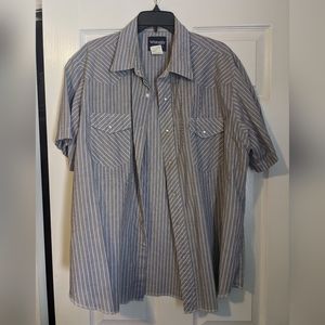 Vintage Wrangler pearl snap shirt